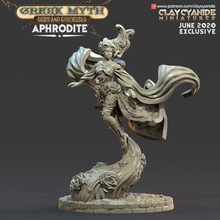 Aphrodite table déesse grec miniatures donjons Dragons dnd argile cyanure greekmytholgy 3d print model - Mito3D