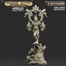 apollo tabletop greek miniatures dungeonsanddragons dnd greekmythology claycyanide 3d print model - Mito3D