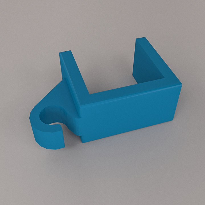 desk hook holder 3d printing 3D print model - Mito3D