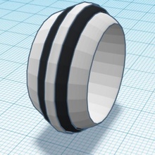 Ring 3d print model - Mito3D