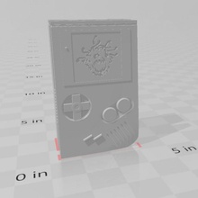 retro game boy style dice box store rpg tray gameboy tabletop dnd beholder 3d print model - Mito3D