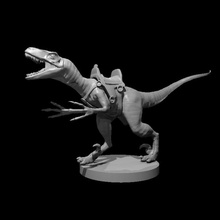 deinônico Atualizada dinossauro 3d print model - Mito3D