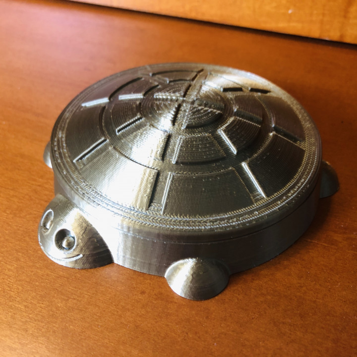 sandbox turtle play toy vintage desktoy 3D print model - Mito3D