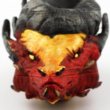 tête dragon fan art fantaisie modèle monstre sculture bus poids papier 3d print model - Mito3D