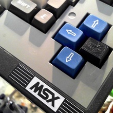 TOSHIBA hx 10 freccia chiave Vintage tastiera keycap interruttore 3d print model - Mito3D