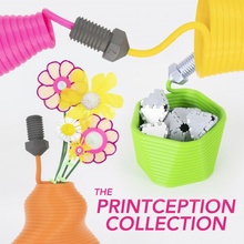 printception collection vases & containers store cool holder print printer box container geek gift nerd printing vase nozzle layers boxes nerdy geeky layer 3d print model - Mito3D