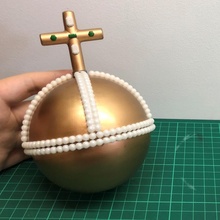 holy hand grenade mini & dice box tabletop carrier container d&d dnd minuature dicecarrier minibox 3d print model - Mito3D