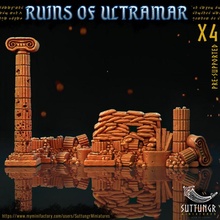 ruins ultramar free 40k cover environment horus terrain warhammer scifi apocalypse marine columns scatter terra ultra 3d print model - Mito3D