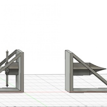 Schwert Buch Stand 3d print model - Mito3D