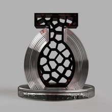 voronoi rubí trofeo 3d print model - Mito3D