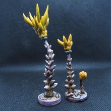 bougie paume fantaisie arbre table rpg extraterrestre lumière mini terrain accessoires miniature scifi donjons Dragons plantes arbres fantastique flore inhabituel dnd impair 3d print model - Mito3D