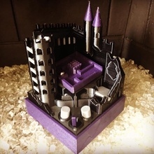 manor von marble store game kit mechanical toy engineering mechanism castle marblerun haunted marblegame 3d print model - Mito3D
