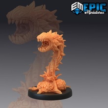 man eating plant sprout & 4 tentacles piranha flower tabletop medieval monster rpg warhammer sla enemy dungeon dnd pathfinder 3d print model - Mito3D