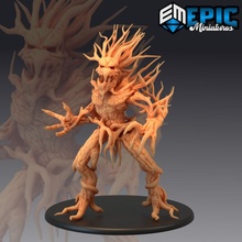 corrupted treant evil ent wicked tree giant tabletop fantasy forest medieval rpg warhammer sla enemy dungeon dnd pathfinder mosnter 3d print model - Mito3D