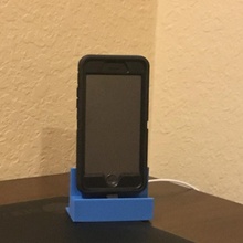 phone stand port plug electrical 3d print model - Mito3D