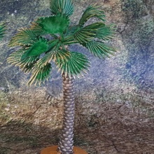 28mm modulare palma alberi pacco negozio deserto terreno albero giochi guerra miniatura tavolo giungla 6mm 10mm 15mm Palma oasi 3d print model - Mito3D