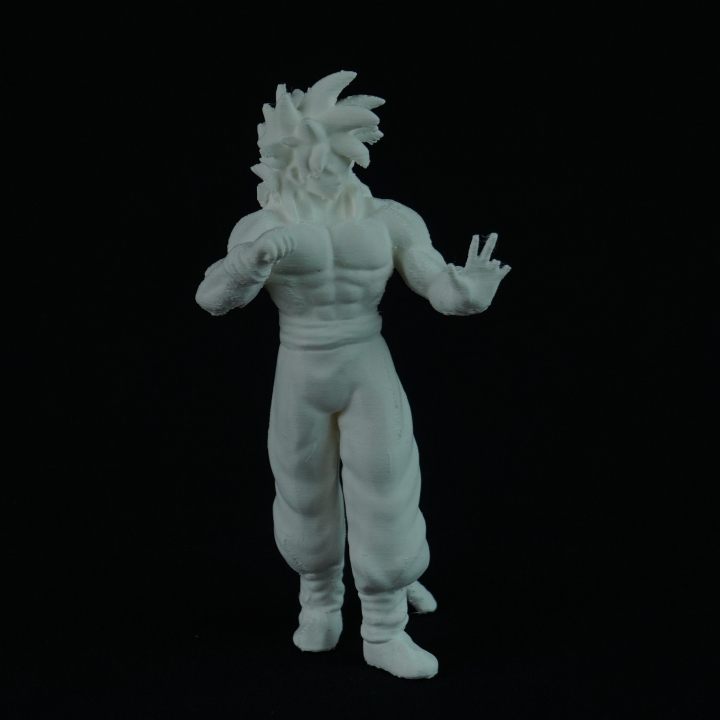 Son goku super sayan 4 fan Kunst ball dragon manga Serie dragonball 3D print model - Mito3D