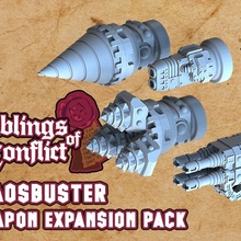 chaosbuster arme expansion pack 40k 3d print model - Mito3D