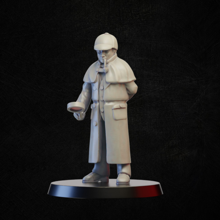 victorian detective store miniature tabletop 3D print model - Mito3D