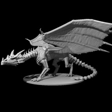 Mort vivant dragon actualisé 3d print model - Mito3D