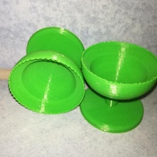 coquetier jardin tasse Oeuf agréable 3d print model - Mito3D