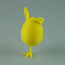 abstract egg bunny chicken interpretation toys & games easter kids bunnyegg 3d print model - Mito3D