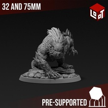 owlbear - mad mage's experiments loot studios store epic fantasy game hero mini rpg undead miniature boardgame dungeonsanddragons tabletop wargame d&d role-playing 3d print model - Mito3D