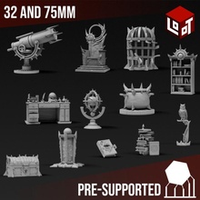 objects - mad mage's experiments loot studios store fantasy game mini rpg terrain miniature scenary boardgame dungeonsanddragons tabletop wargame d&d role-playing pathfinder lootstudios 3d print model - Mito3D