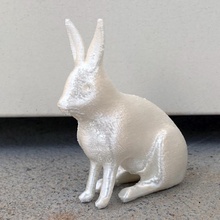 ártico liebre animal Conejo alcachofa 3d print model - Mito3D