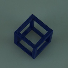 cube Bildung Kunst Dekoration 3ddesign 3d print model - Mito3D