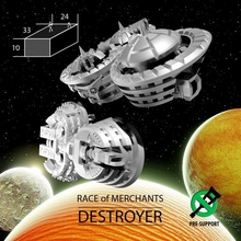 yok edici tüccarlar masaüstü minyatürler sci fi Uzay uzay gemisi 3dprint masa oyunları aracı yazı tahtası oyunlar yıldız ti4 hacan emirlikler 3d print model - Mito3D
