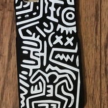 Keith haring iphone 6 Cas gaine iphone6 Haring 3d print model - Mito3D