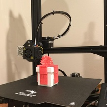 kilitlenebilir Noel Kutu tasarlanmış Selfcad 3d print model - Mito3D
