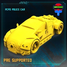 pcpd police car tabletop law 3d print model - Mito3D