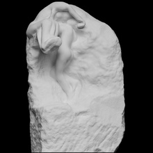 Erde Mond Scan 3d Skulptur Marmor Paris Frankreich Rodin Seele Photogrammetrie printing Angelegenheit Openglam auguste rodin Impressionist printable 3d print model - Mito3D