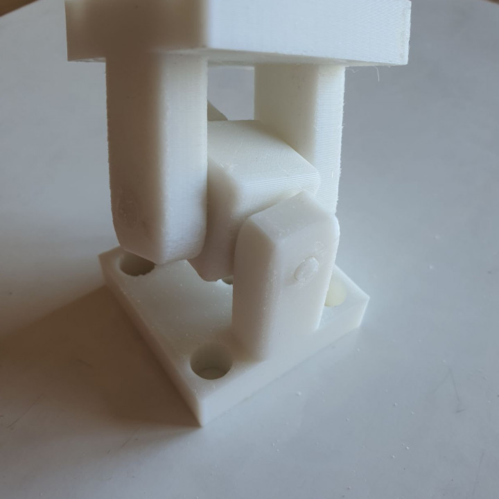 Universal Joint Achse flexibel Verbindung kreuzgelenk beweglich 3D print model - Mito3D