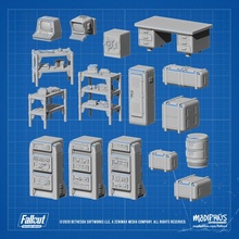 volta tec ufficio bundle ricaduta terra desolata guerra tavolo 3d print model - Mito3D