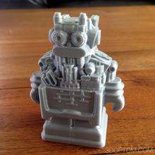 piel ultimaker robot fan art miniatura maker desktoy 3d print model - Mito3D
