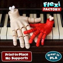 flexi print-in-place hand store print halloween hand zombie daniel flexable articulated  link flexi factory place linkage flexy dan sopala