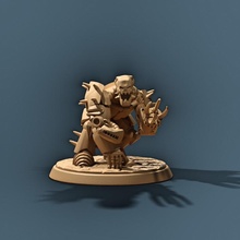iron golem 50mm tabletop creature fantasy dungeon dnd irongolem 3d print model - Mito3D