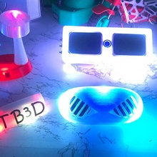 cool Bluetooth Lautsprecher wunderschönen LED Musik Blau Schönheit tb3d bluetoothtb3d 3d print model - Mito3D