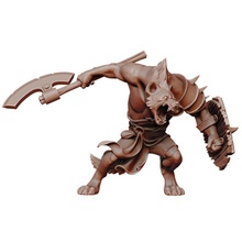 gnol masaüstü ejderhalar Zindanlar fantezi Warhammer minyatür dnd sırtlan Knoll 3d print model - Mito3D