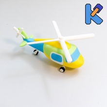 helicopter toy puzzle aircraft chopper blackhawk 3d print model - Mito3D