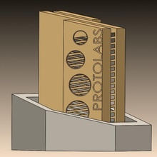 Protolabs Logo Trophäe trofeo Tropheologe 3d print model - Mito3D