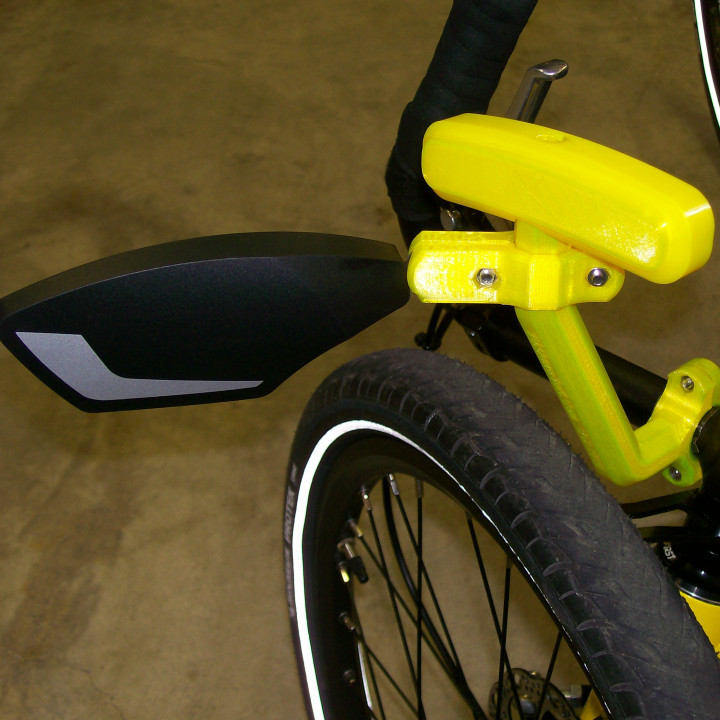 specchio montare mk4 negozio bicicletta 3dprinted abs pla 3dprinting supportoFree 3dprintable supporto triciclo trike petg come damageoft esecutore 3D print model - Mito3D