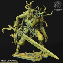 avatar tabletop boss creature dark fantasy forest giant horror knight undead warhammer magic guardian ent root d&d dnd bestiarum 3d print model - Mito3D