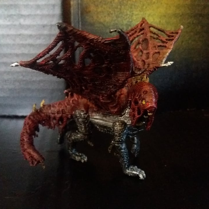 blass Häuser Ventilator Kunst Drachen Monster Rollenspiel Untote Zombie Miniatur tot Video Spiel dnd Jäger mhw verfault ältere 3D print model - Mito3D