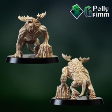 fantasy forest beast tabletop dragons dungeons figure game monster character miniature fiend witcher npc 3d print model - Mito3D