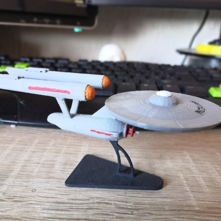 entreprise ventilateur art Star Trek danikosto 3D print model - Mito3D