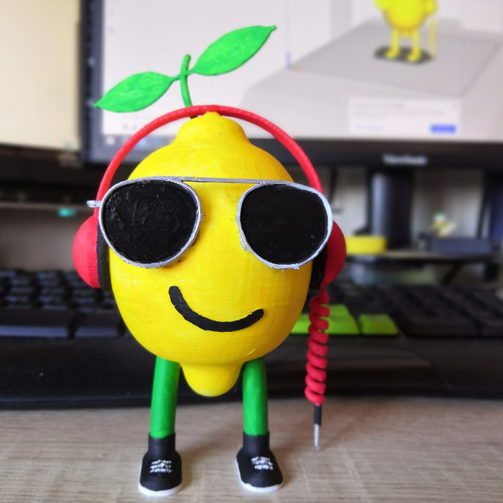 limon lemon mascota danikosto mu eco 3D print model - Mito3D